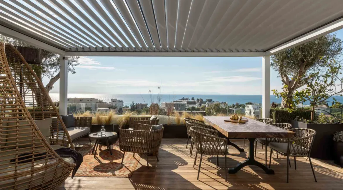 Penthouse with Panoramic Sea Views in Glyfada for sale 2