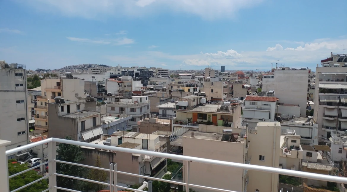 Piraeus For Sale Renovated Penthouse Apartment 17