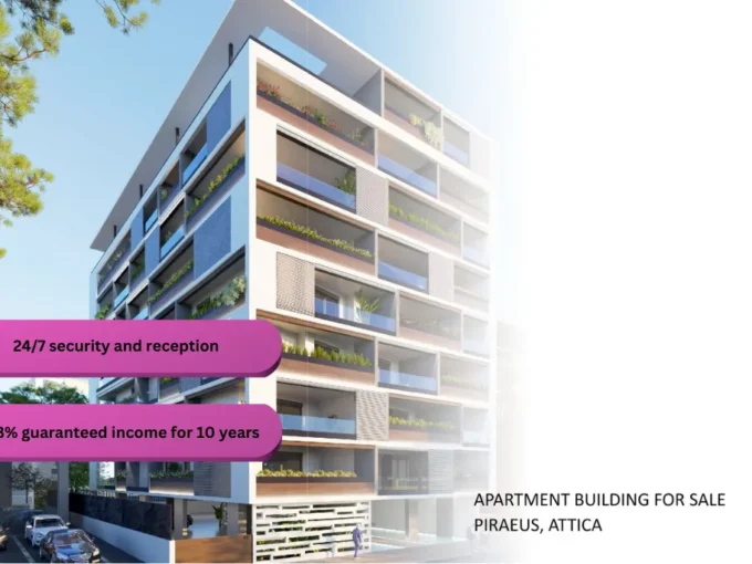 New Apartments in Piraeus ideal for Golden Visa or Airbnb