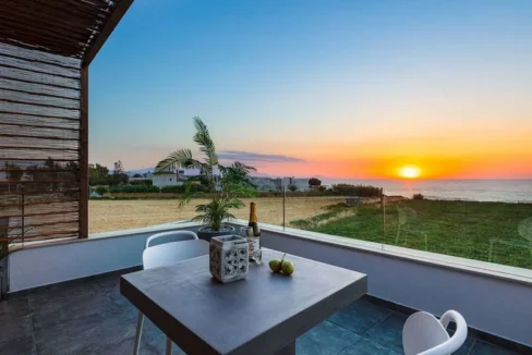 Sea Front Mansion and Amazing Sunset Views in Crete Greece 20