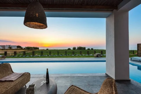 Sea Front Mansion and Amazing Sunset Views in Crete Greece 21