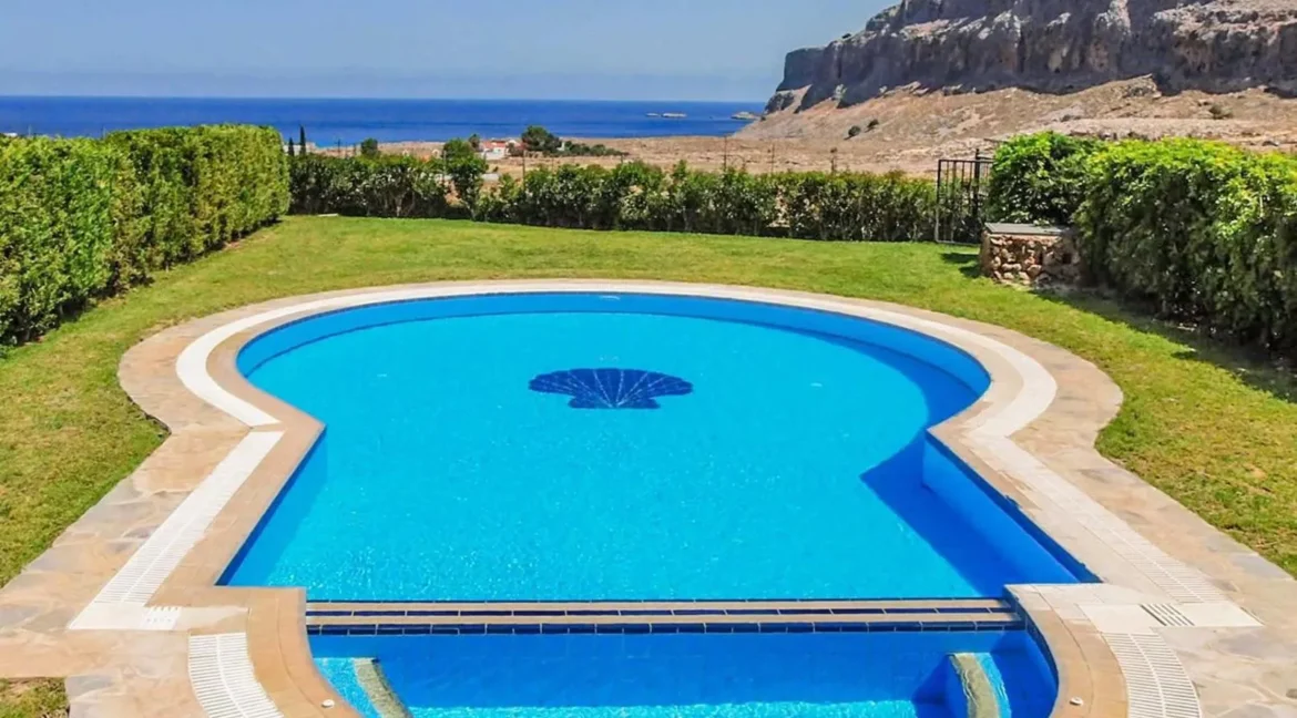 Two Houses for sale with Sea Views in Lindos Rhodes 12