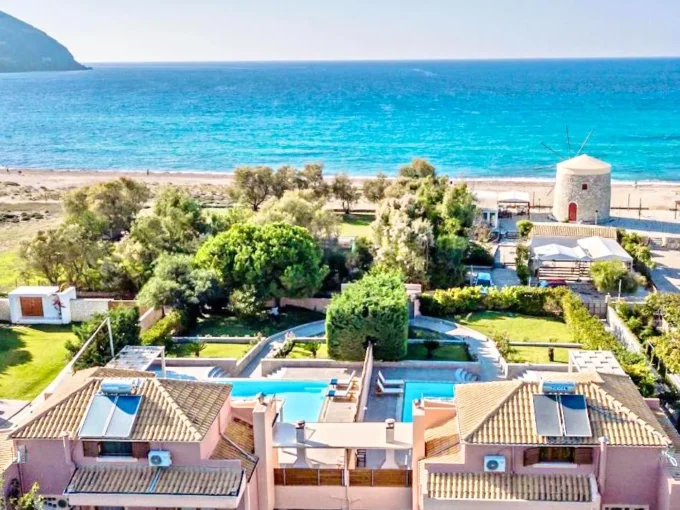 Beachside Twin Villas for sale in Lefkada Greece
