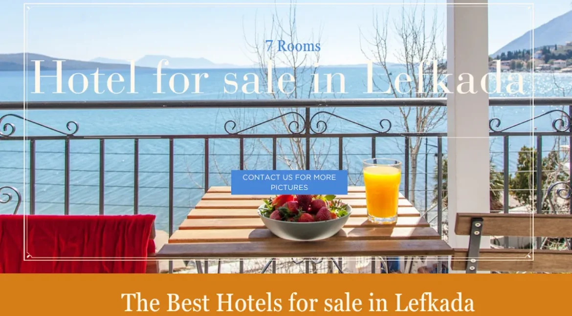 Small Seafront Apartments Hotel for Sale in Lefkada 2