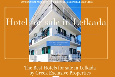 Small Seafront Apartments Hotel for Sale in Lefkada 3