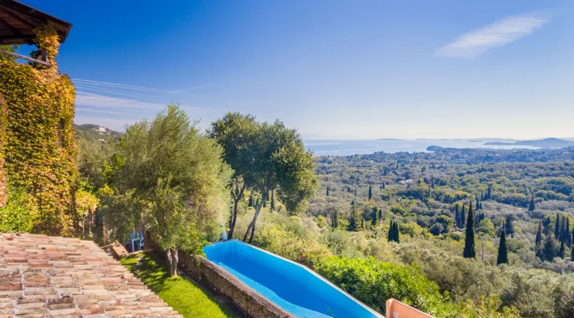 Stunning Seaview Villa for Sale in Corfu Greece 11