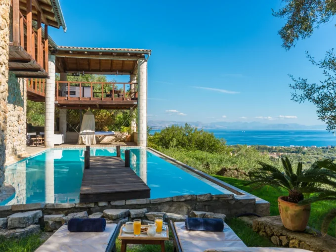 Seaview Villa for Sale in Corfu Greece