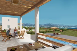 Seaside Villa for Sale in Naxos, Kastraki