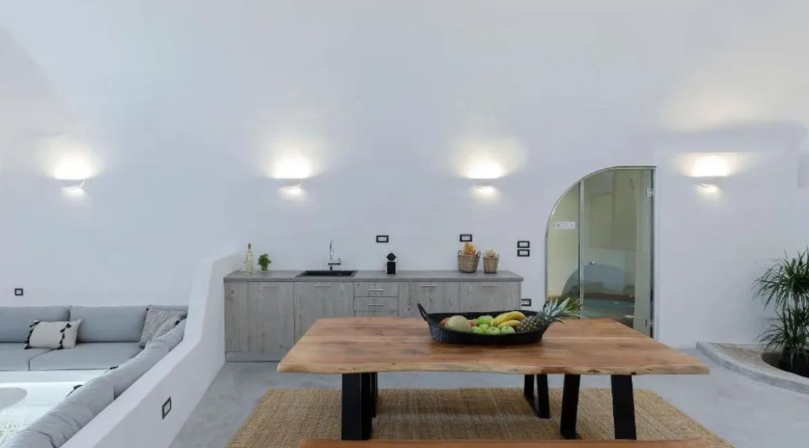 20th-Century Winery Turned into 3 apartments Villa for sale in Santorini 27