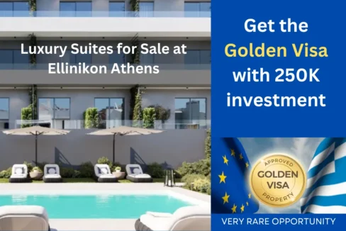 Luxury Royal Suites for Sale at Ellinikon Athens – Golden Visa for 250K