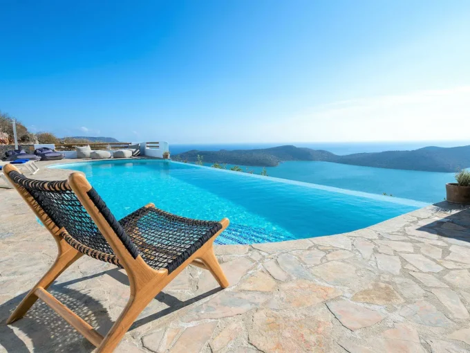 Luxury Seaview Villa for Sale in Elounda Crete