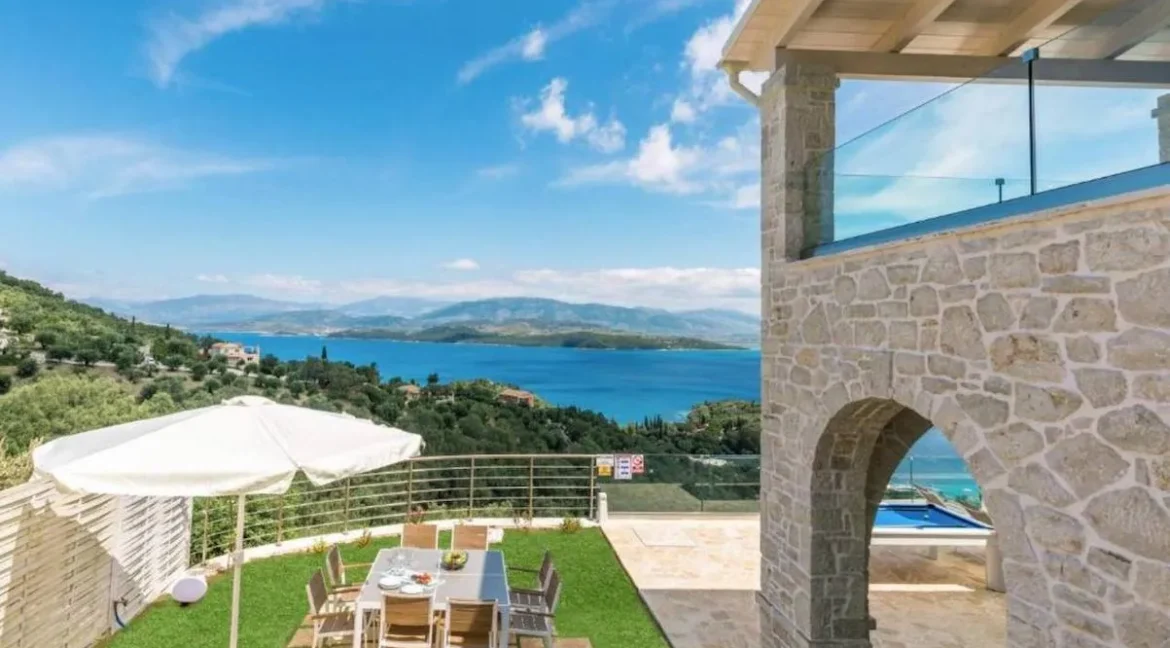 Villa with Breathtaking Sea Views For Sale in North East Corfu 12