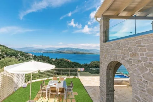 Villa with Breathtaking Sea Views For Sale in North East Corfu 12