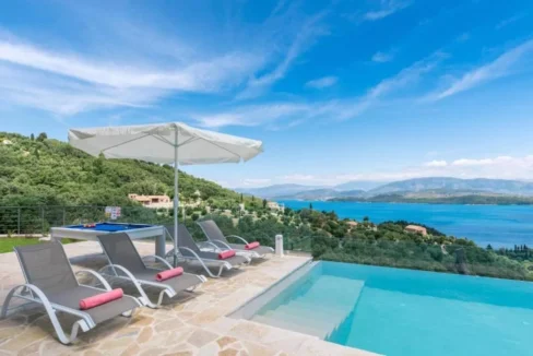 Villa with Breathtaking Sea Views For Sale in North East Corfu 13