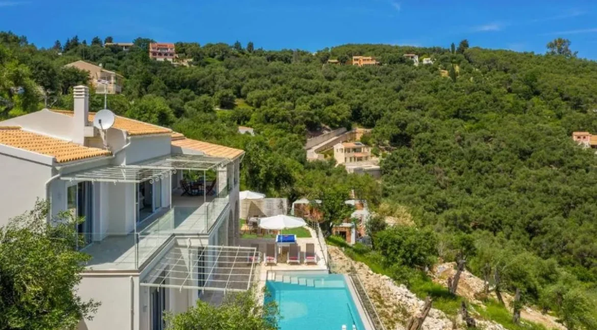 Villa with Breathtaking Sea Views For Sale in North East Corfu 16