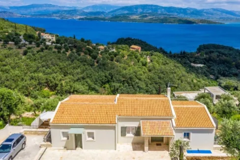 Villa with Breathtaking Sea Views For Sale in North East Corfu 18