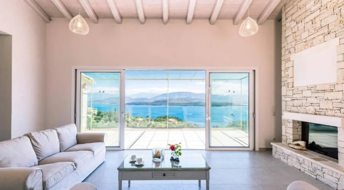 Villa with Breathtaking Sea Views For Sale in North East Corfu 32