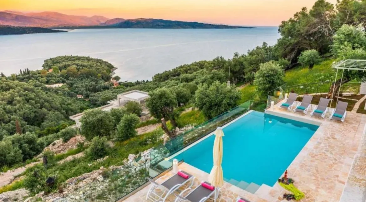 Villa with Breathtaking Sea Views For Sale in North East Corfu 7