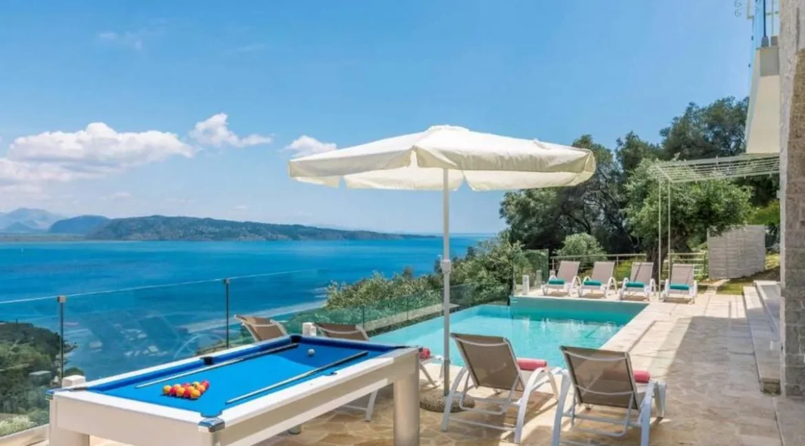 Villa with Breathtaking Sea Views For Sale in North East Corfu 8