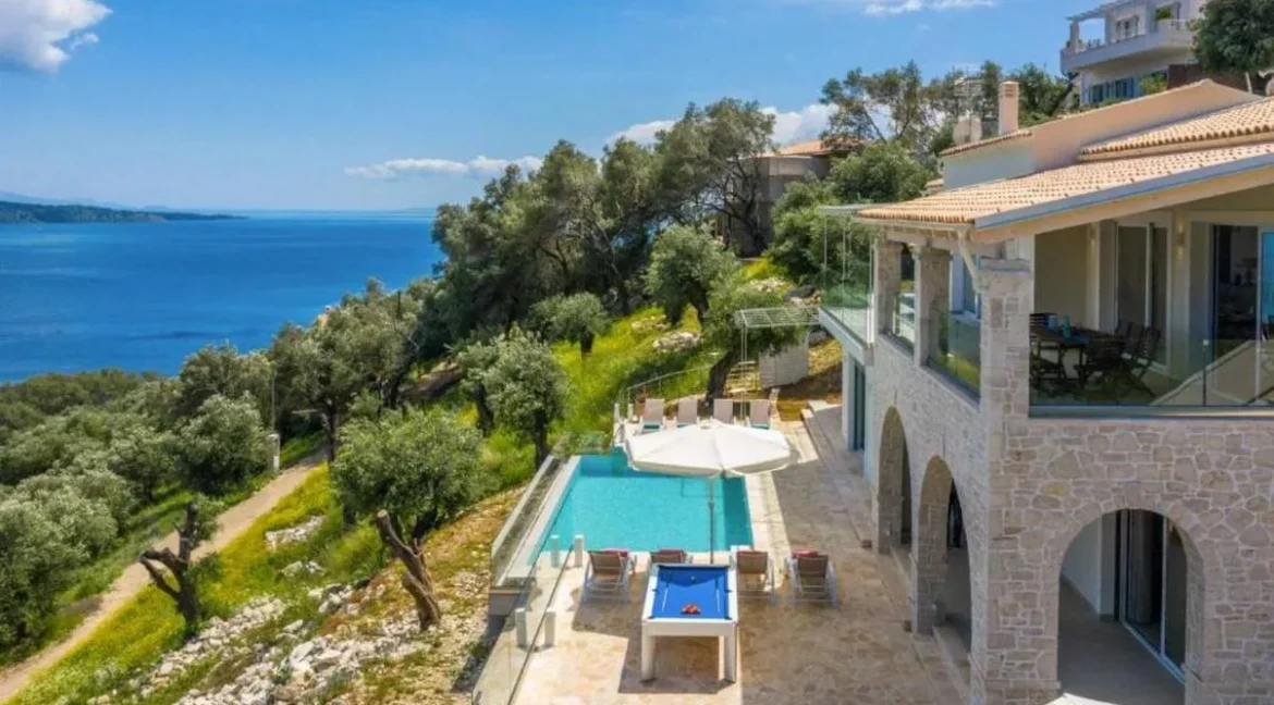 Villa with Breathtaking Sea Views For Sale in North East Corfu 9