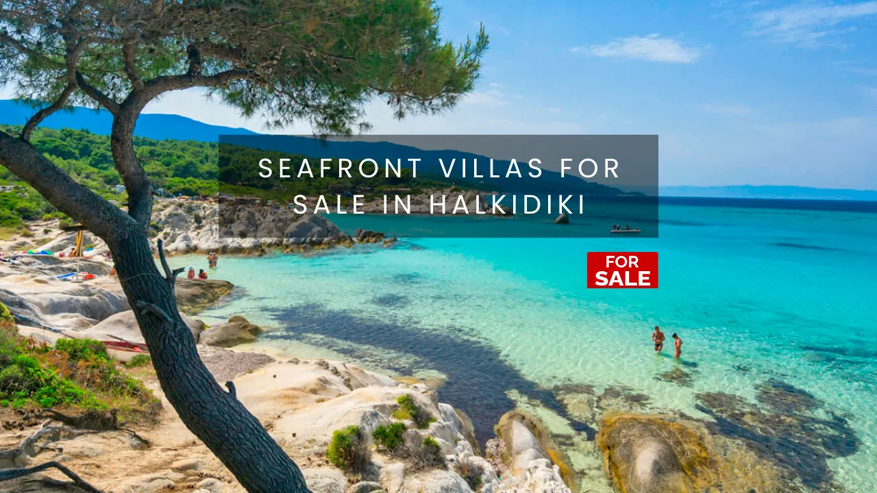 Seafront Halkidiki Villas for sale