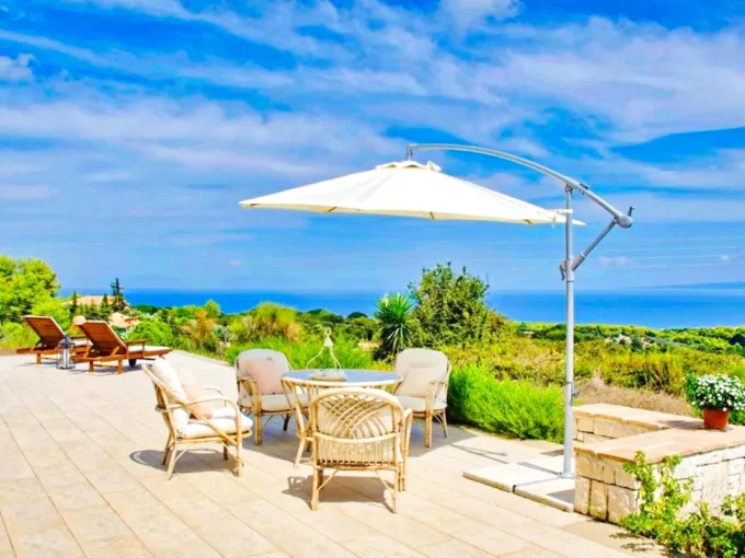 Seaview Villa for sale in Vassilikos Zakynthos