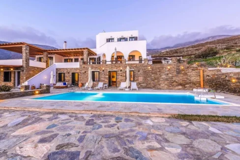 Luxury Seaside Villa with Pool in Tinos Greece for sale 10