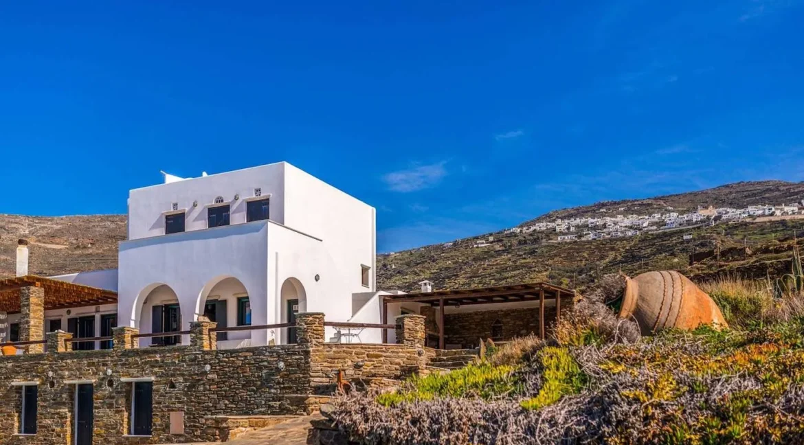 Luxury Seaside Villa with Pool in Tinos Greece for sale 11