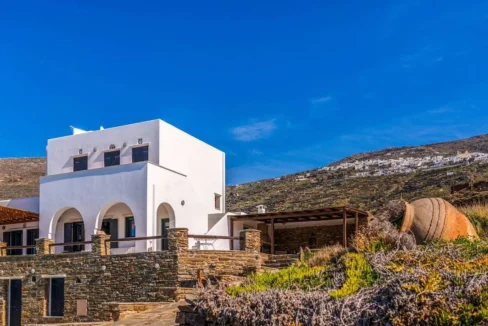 Luxury Seaside Villa with Pool in Tinos Greece for sale 11