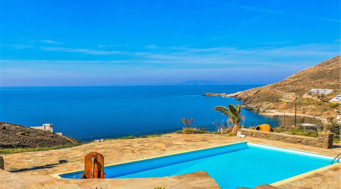 Luxury Seaside Villa with Pool in Tinos Greece for sale 14