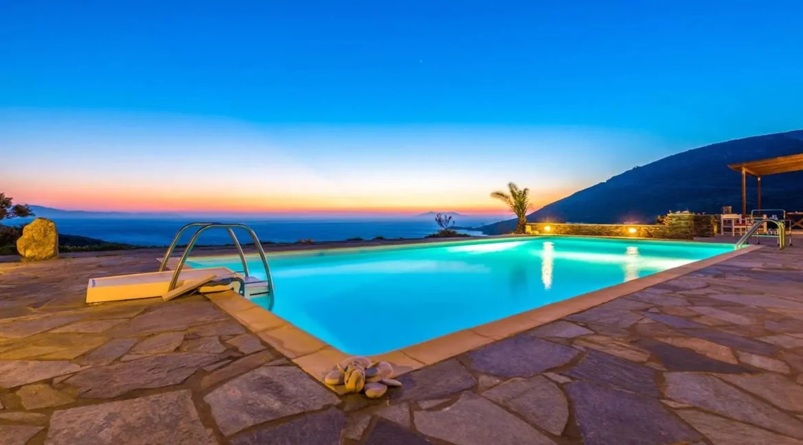 Luxury Seaside Villa with Pool in Tinos Greece for sale 18