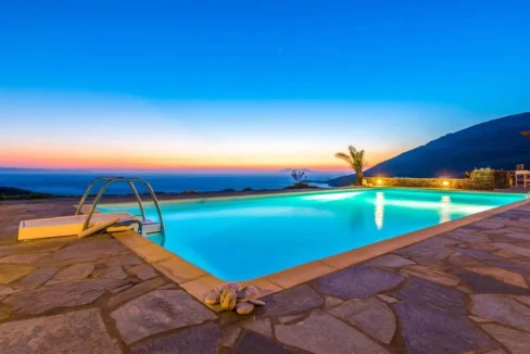 Luxury Seaside Villa with Pool in Tinos Greece for sale 18