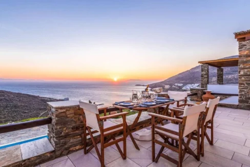 Luxury Seaside Villa with Pool in Tinos Greece for sale 3