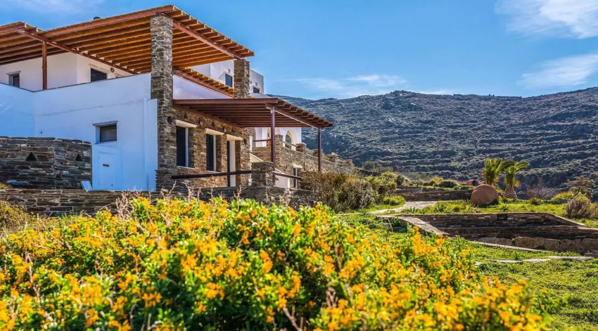 Luxury Seaside Villa with Pool in Tinos Greece for sale 9